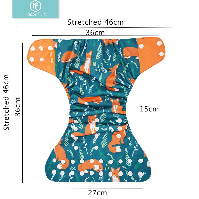 HappyFlute 8 luiers + 8 inzets - Cloth Diaper Insert recensie en prijs
